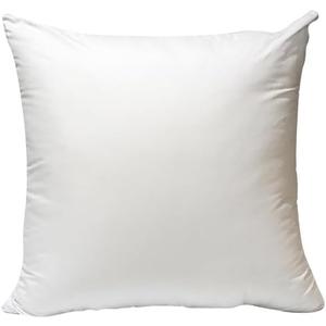 20x20inches Throw Pillow Insert Rectangle White Cotton Textured Fleece Fabric Throw Pillow Insert with Hypoall. Polyester Fiber Filling Bed and Couch Pillows (1 Pack 20 x 20)