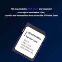 CX-5 Latest Navigation SD Card Map Update, KMV666EZ1B Navigation Accessories for CX-90 2023-2025, CX-30/3 2024 USA/CAN/MEX Maps
