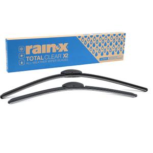 Rain-X 810330 Total Clear Beam Windshield Wiper Blades, 26" & 16" (2 Pack)