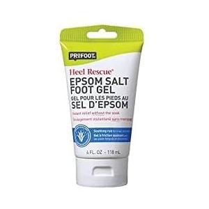 Heal&Rescue Epsom Salt Foot Gel, 4 Ounce, Soothing Relief for Painful, Tired, Aching Feet, Ditch the Foot Bath for Instant Relief (4 Fl Oz (Pack of 1))
