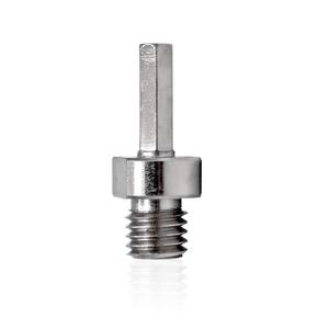 Core Drill Bit Arbor Adapter, 5/8"-11 Thread to 3/8" Hex Shank for Threaded Diamond Hole Saw Core Drill Bit