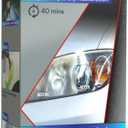 3M Ultra Headlight Restoration Kit, Contains Masking Tape, Light Sanding Discs, Wax Protectant and More, Use on Plastic Lenses Headlights, Taillights and More, Easy Heavy-Duty Restoration (39195)
