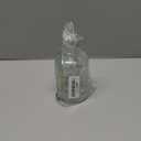 Topadorn 17oz Glass Soap Dispenser with Plastic Pump for Kitchen and Bathroom, Refillable Clear Bottle for Dish Soap & Hand Soap (Bird)