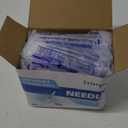 100 Pack Disposable 3ml/cc Lab Syringes with 23Ga 1 Inch Needle Luer Lock, Individually Sealed Packed