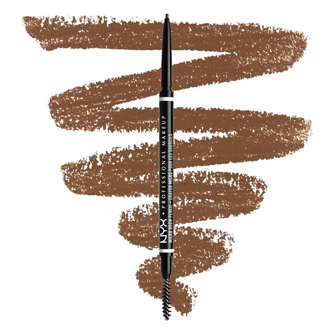 NYX PROFESSIONAL MAKEUP Micro Brow Pencil, Precise Eyebrow Pencil  Ash Brown