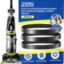 for Bissell Style 7/9/10 P/N 3031120 Vacuum Belt 3-Pack for Bissell PowerForce Helix CleanView Swivel Rewind Pet Powerlifter Pet Hair Eraser Vacuum Cleaner Rewind Parts 2031093 32074 3031123