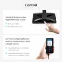 NICREW HyperReef 100 Gen 2 Reef LED Light, 100W Reef Aquarium Lighting for SPS LPS Corals and Saltwater Fish Tanks, Enhanced Violet and Blue Spectrum, Wide Angle Lens, 5 Channels Fully Programmable