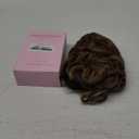 12 Inch Ponytail Extension - Clip in Ponytail Hair Extensions, Curly Wavy Pony Tails Hair Extensions, Synthetic Claw Clip Ponytail Extension for Women (Color: Light Brown With Blonde Highlights)