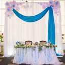 Wokceer 10 FT Backdrop Stand Heavy Duty Pipe and Drape Kit, Adjustable White Backdrop Stands for Wedding Photo Booth Background Birthday Party Exhibition Decoration