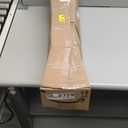 Metal Arch for Ceremony,6.5 Feet Double Round Backdrop Stand,Circle Balloon Arch Stand with Base for Wedding Birthday Party Baby Shower Decoration,Indoor and Outdoor,White