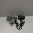 Slopehill Professional Ionic Hair Dryer, Powerful 1800W Fast Drying Low Noise Blow Dryer with 2 Concentrator Nozzle 1 Diffuser Attachments for Home Salon Travel (Black)