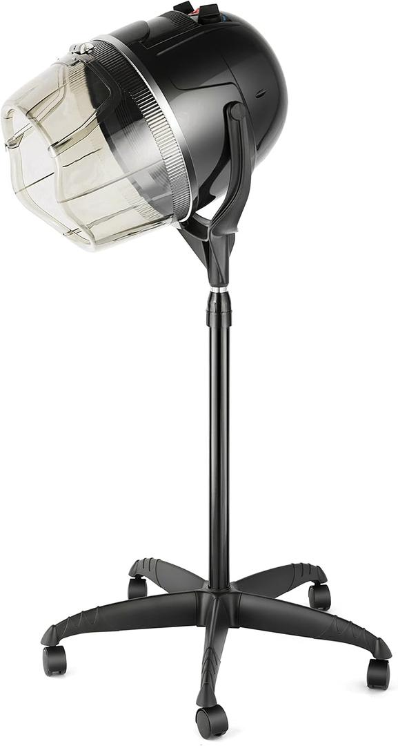 Beautystyle Porfessional Hooded Hair Dryer on Wheels - Portable Salon Stand with Hood