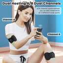MASTOGO Wireless TENS Unit Back Pain Relief Massager- Muscle Stimulator Machine - Wireless TENS Unit Muscle Stimulator- tens Unit