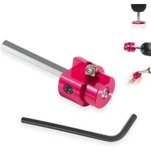 Jyincped,3/4-Inch PVC Fitting Saver with 1/4" Hex Shaft 3/4" Head Aluminum - PVC Fitting Saver & Reamer Tool for Sch.40 PVC CPVC ABS Pipe - 0.75 Inch PVC Pipe Reamer - Fit Standard 1/2" drills