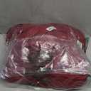 Amazon Basics Lightweight Super Soft Easy Care Microfiber 4 Piece Bed Sheet Set with 14-Inch Deep Pockets, Comfortable Queen, Burgundy, Solid