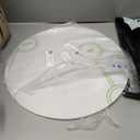 PATIKIL 15" Diameter Lampshade Diffuser, 2 Pcs 1.7mm Thick Round Diffuser Sheet for Drum Lampshades, Pendants Light, DIY Light Shield, Translucent White