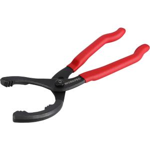 WORKPRO 12" Adjustable Oil Filter Pliers, Wrench Adjustable Oil Filter Removal Tool, Ideal For Engine Filters, Conduit, & Fittings, W114083A