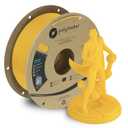 Polymaker PLA PRO Filament 1.75mm 1kg, Tough & High Rigidity Yellow 3D Printing Filament, PolyLite PLA PRO 3D Printer Filament 1.75mm, Print with Most 3D Printers