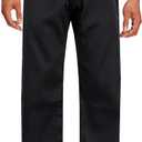 G4 VISION Karate Trousers Martial Arts Karate Pants Student Cotton GI Aikido Kids Pant Kung Fu Adults Kimono Trousers (Small, Black)
