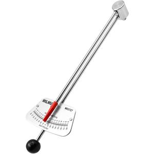 MILMUMU 1/4" Drive Beam Torque Wrench Precision Instrument-Compatible with SAE and MM Bicycle and Automotive Wrench -0-80 Inch-Pounds, 0-9 Newton Meters