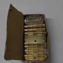 Door Hinges Polished Brass 3.5 Inch Interior Hinges 5/8" Radius - 18 Pack