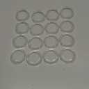 Baseball Stand Game Balls Display Holder Easter Eggs Display Stands for Easter Party Sphere Holder Softball Stands for Balls or Other Round Items Reversible 16 PCS