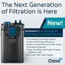 OASE BioMaster 2 350 Canister Filter for Aquariums External Aquarium Filter with EasyClean Pre-Filter Quiet Performance Freshwater & Saltwater, Up to 90 Gallons