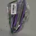 Fida Heavy Duty Dog Collar, Ultra Comfortable Soft Neoprene Padded, Adjustable Reflective Nylon Pet Collar with Durable Metal Belt Buckle for Medium Breeds (M, Purple)