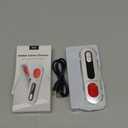 Hidden Camera Detectors, GPS Tracker Detector, 2025 New Portable Anti Spy Camera Finder, Rf Wireless Signal Scanner, Infrared Listening Devices Detector, 6 Levels Sensitivity 5 Modes for Travel, Home