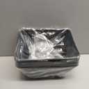 Fence Hanging Chicken Feeder for Duck, Piglets, Goat Feeder Poultry Feeding Container for Livestock Feed Trough Water Bucket(4)