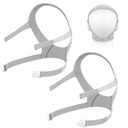 2Packs Replacement for F30(S&M), 2Packs F30 with Stronger Elasticity, Include 2PCS &4PCS Clips, Great-Value Supplies by Medihealer