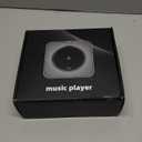 Gueray Portable CD Player, Bluetooth CD Kpop Player for Desktop with HiFi Sound Speaker, FM Radio CD Music Player for Home with Remote Control, Dust Cover, LED Screen, Support AUX/USB, Headphone Jack (Black)