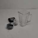 5 Cup Square Top Glass Jar Assembly With Blade, Gasket, Base, Lid，Compatible with Oster Classic Series Blender and Osterizer blender