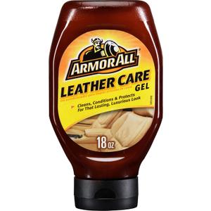 Armor All Car Leather Conditioner Gel, Interior Cleaner for Cars, Trucks and Motorcycles, 18 Fl Oz
