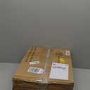 Furologee Nightstands Set of 2, End Tables Set of 2 with Charging Station and LED Lights, White Night Stands with 2 Fabric Drawers, Bedside Tables for Living Room/Bedroom