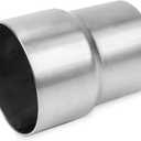 BLACKHORSE-RACING 2.5" OD to 2.75" ID Universal Exhaust Pipe to Component Pipe Adapter Reducer Kits Reliable Stainless Steel (2.75" ID - 2.5" OD)