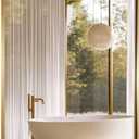 ANDY STAR Gold Vanity Mirror, Brushed Gold Mirror for Bathroom, 22x30 Irregular Wall Mirror, Asymmetrical Mirror in Stainless Steel Metal Frame Wall Mount for Bathroom, Bedroom, Living Room, Mantel (30"L x 22"W)