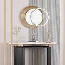 Peel and Stick Metal Molding Trim, Self-Adhesive Stainless Steel for Wall, Fireplace, Mirror Edging and Craft Decoration (Brushed Gold, 20ft x 0.6in)