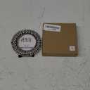 SARO LIFESTYLE Round Jeweled Photo Frame