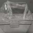ClearSpace XL Clear Plastic Storage Bins - 2 Pack for Kitchen Cabinet and Fridge Organization