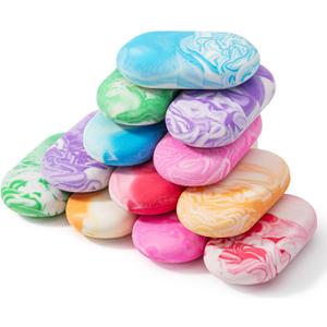 Mr. Pen- Erasers, 12 Pieces, Marble Pencil Eraser, Erasers for Pencils (Vibrant), Pack Of 4