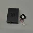 Orange Pi 5 Pro Case (N515),Metal Case with 5V 3010 Cooling Fan and 3Pcs Aluminum Heatsinks for Orange Pi 5 Pro/Max/Ultra