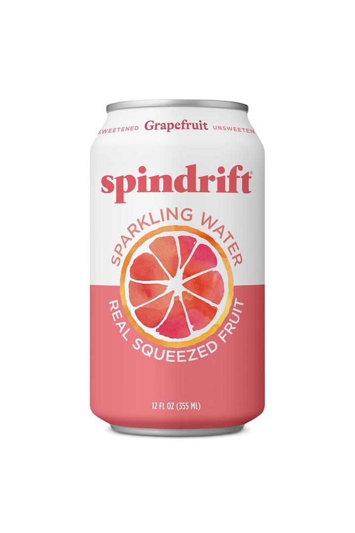 Spindrift Sparkling Water, Grapefruit, 12 Fl Oz (EXP 09/15/26)