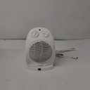 Pro Fusion Heat FH-101A 750/1500 Watt White Oscillating Fan & Heater