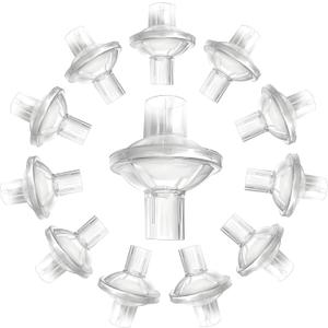 CPAP Filters - 12 PCS Universal CPAP Inline Filter for CPAP and BiPAP Machines Compatible with ResMed AirSense 10/11, CPAP Bacteria Filter for All 22mm & 25mm Tubing, CPAP Supplies