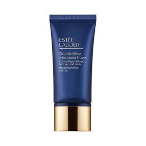 Este Lauder Double Wear 24-Hour Maximum Cover Camouflage Foundation for Face and Body SPF 15 | Full Coverage | Covers Scars & Tattoos, 1.0 Fl Oz (2C5 Creamy Tan - Light-medium with rosy undertones)
