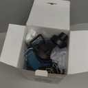 1 Gallon Insulated Water Bottle | Upgraded Thickened Stainless Steel Metal Portable Sports Large Water Jug for Gym and Hiking with Carrier Bag, Handle Strap | BPA-Free 128 oz (Indigo/Black)