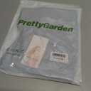 PRETTYGARDEN Womens 2026 Summer Off The Shoulder Crop Tops Sleeveless One Shoulder Ruched Asymmetrical Y2K Going Out Tank Top (S)