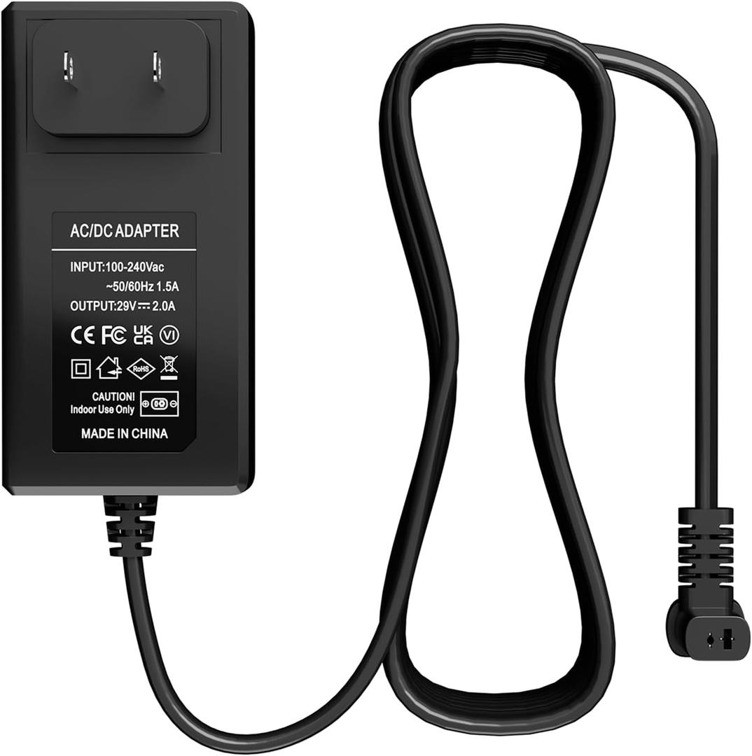 Recliner Power Supply, Model: ZBHWX-A290020A,ZB-H290020A-C, 29V2A AC/DC Plug-in Wall Switching Power Transformer for Lift Chair, Recliner Sofa, Motorized Recliner Sofa (L-Connection)