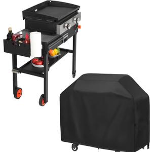 Grill Table and Grill Cover Fit Blackstone Griddle 22” or 17” and stand